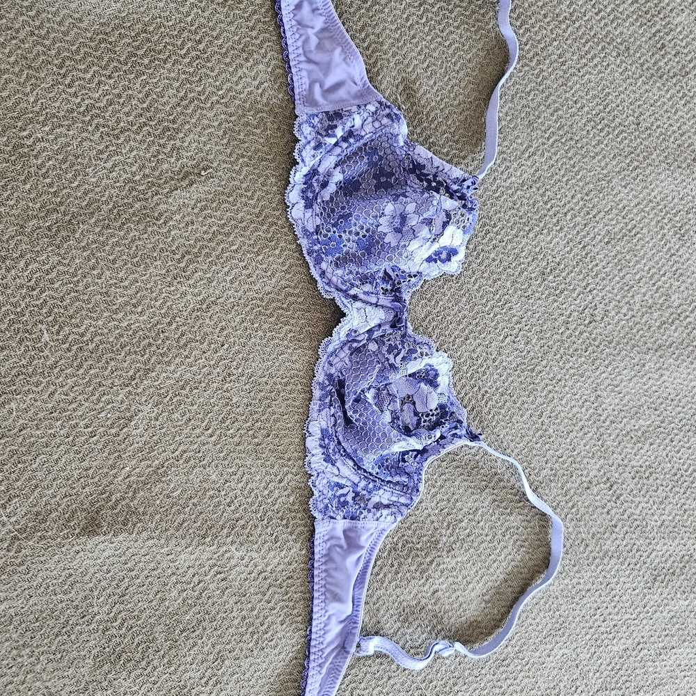 Adore Me Lace Bra in Soft Purple